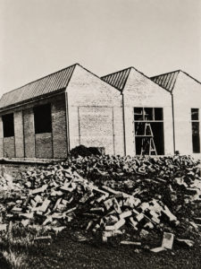Vue historique de l'usine Grousset en 1919.
Les Établissements Grousset, site de production de l’entreprise en 1919 au lendemain de la Grande Guerre. Archives Fondation Grousset.